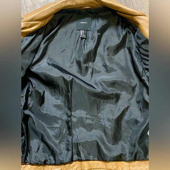 Forever 21 Faux Leather Moto Jacket - Picture 10 of 12